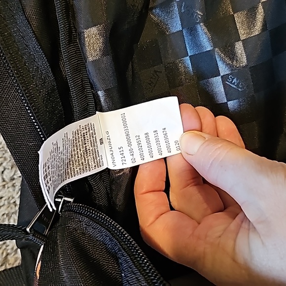 STUNNING RARE LEOPARD PRINT VANS REALM BACKPACK - Picture 9 of 10